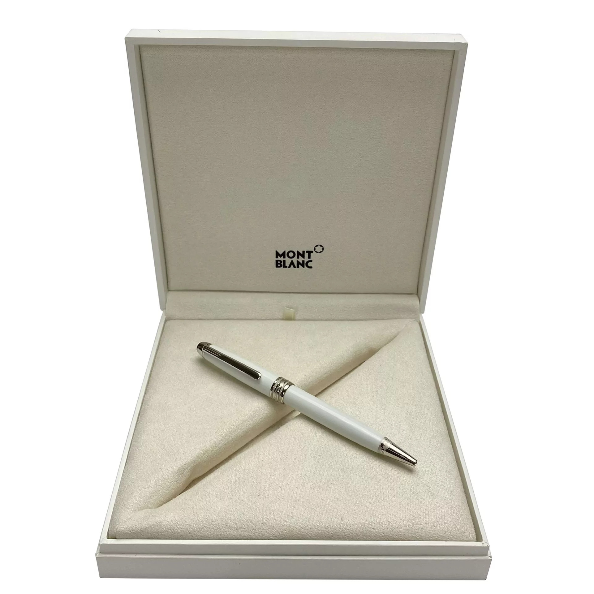 Caneta Montblanc Meisterstück Tribute to Mont Blanc Branca