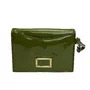 Clutch Valentino Garavani Verniz Verde