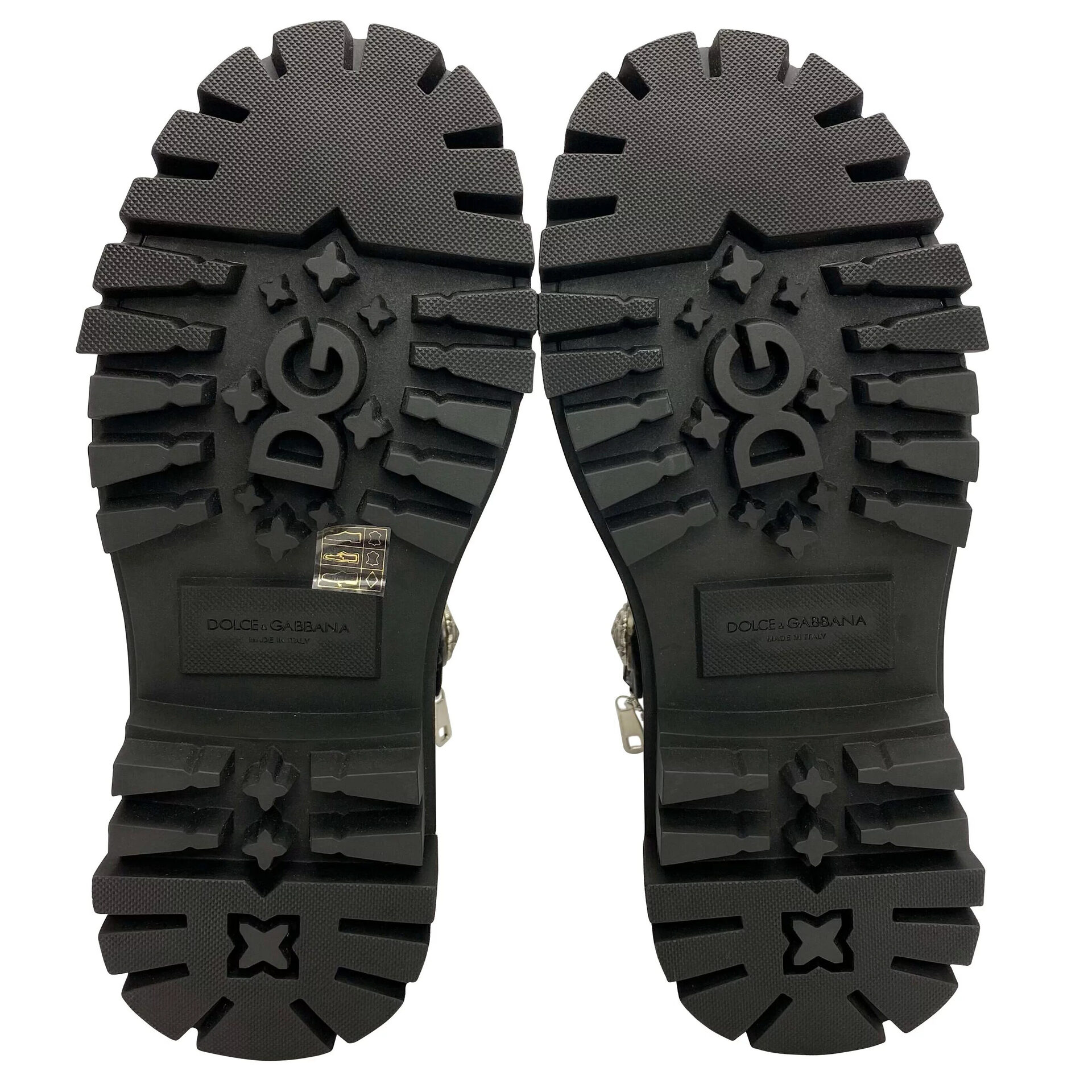 Bota Dolce & Gabbana Tratorada Preta