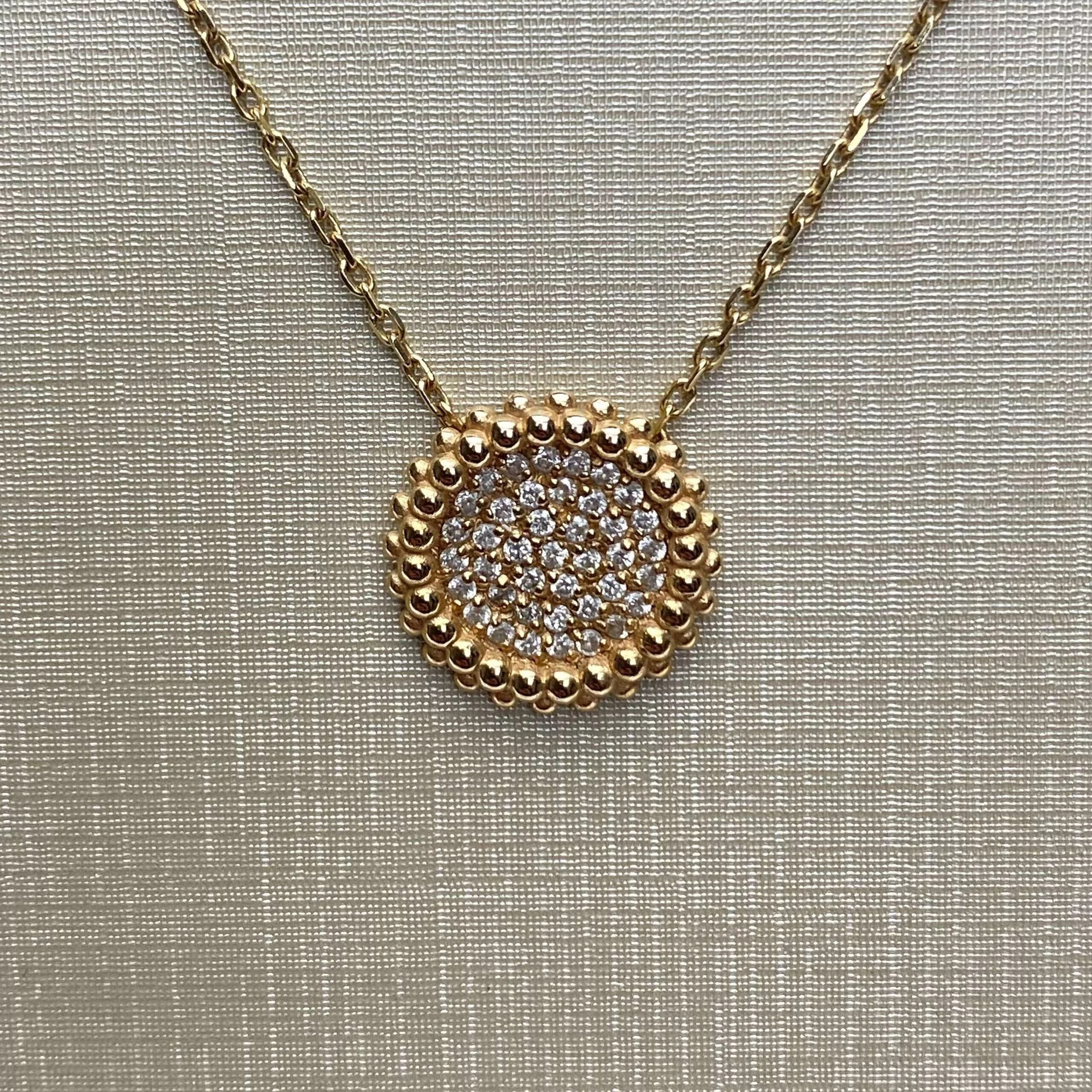 Gargantilha Carla Amorim Autoral Pavê