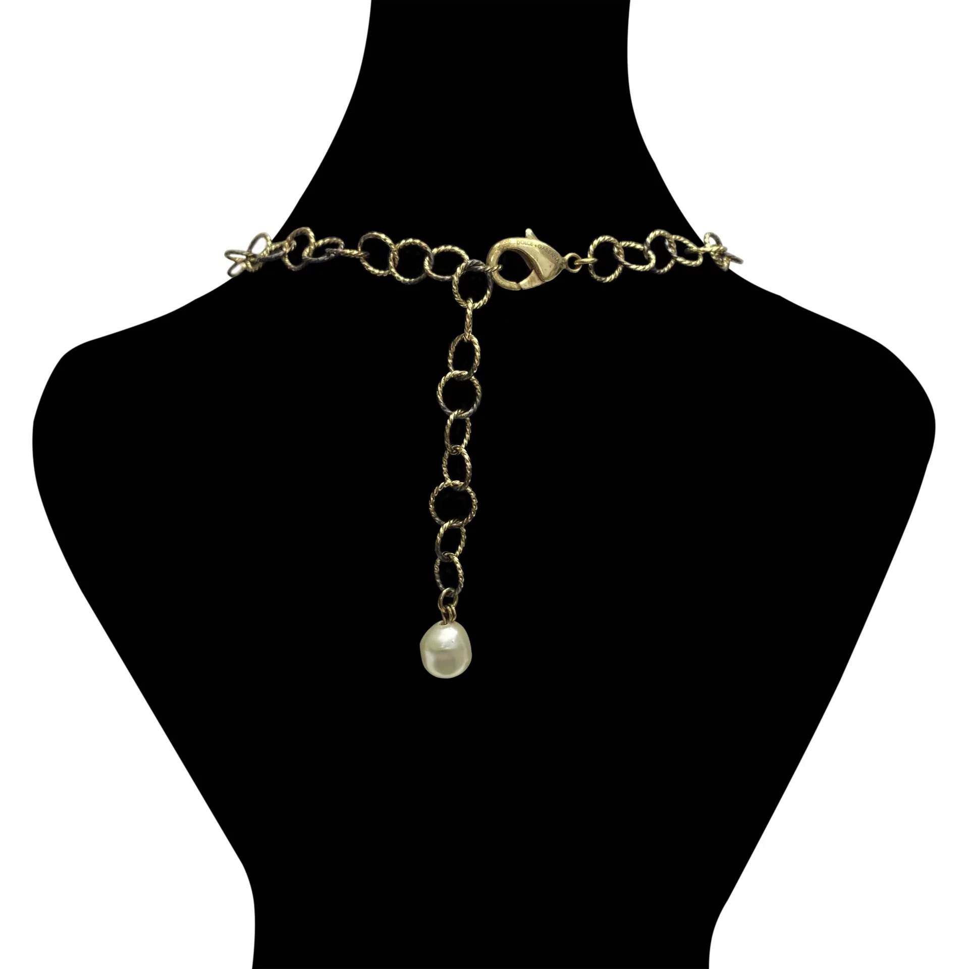 Colar Dolce & Gabbana Pedra Azul