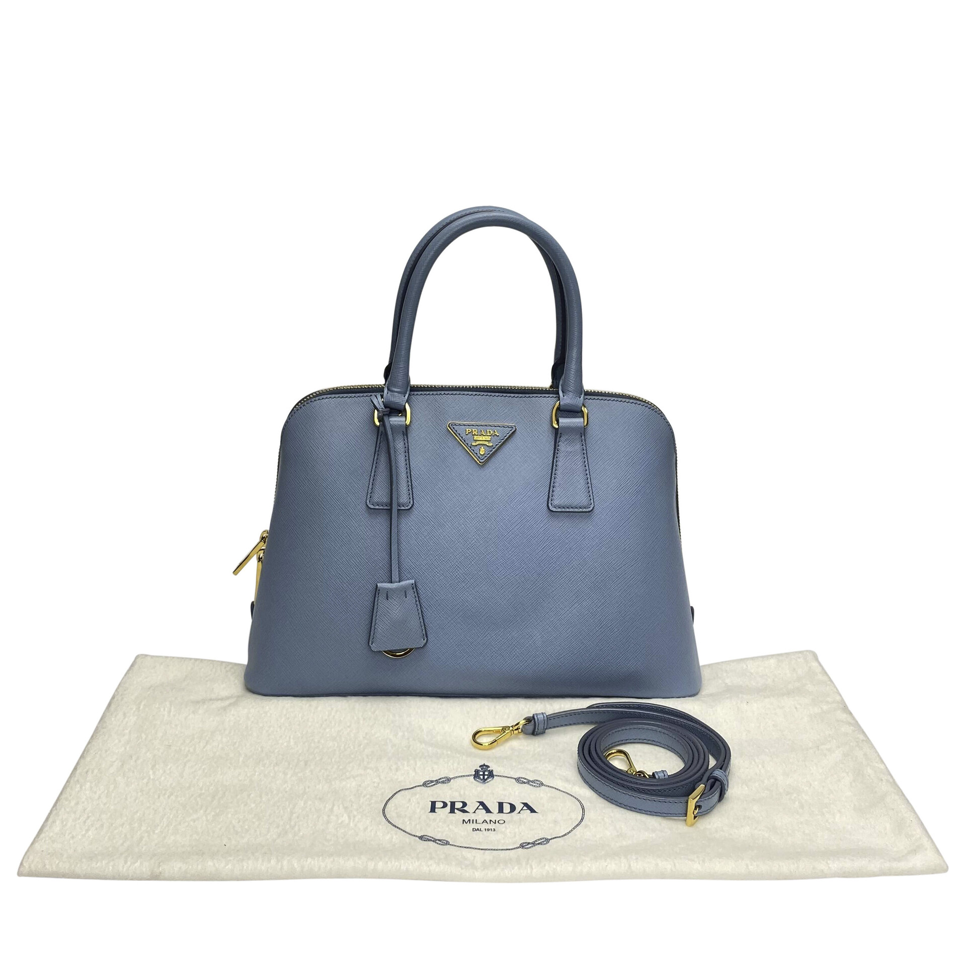 Bolsa Prada Promenade Couro Saffiano