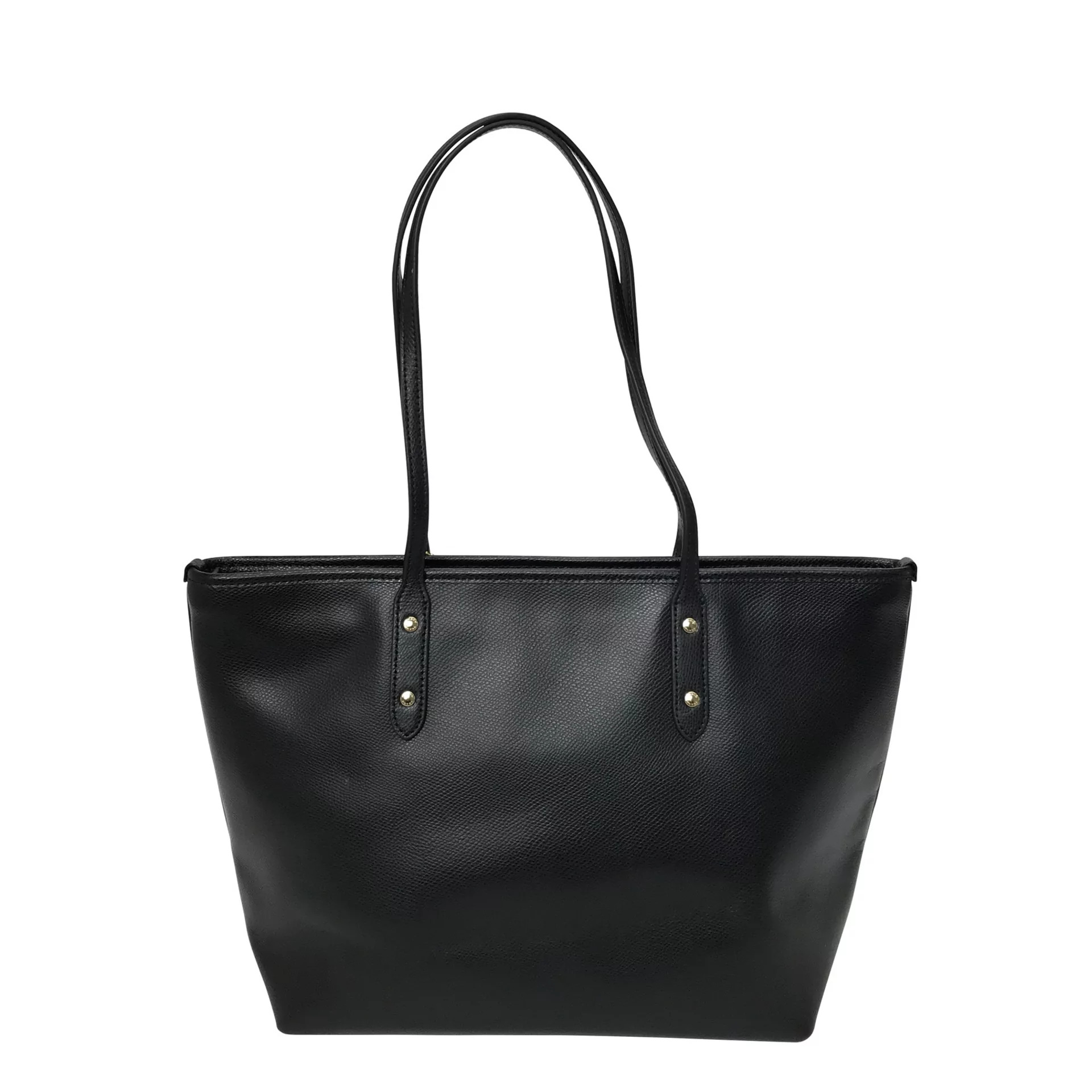 Bolsa Coach Couro Preto