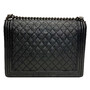Bolsa Chanel Boy Grande Couro Caviar