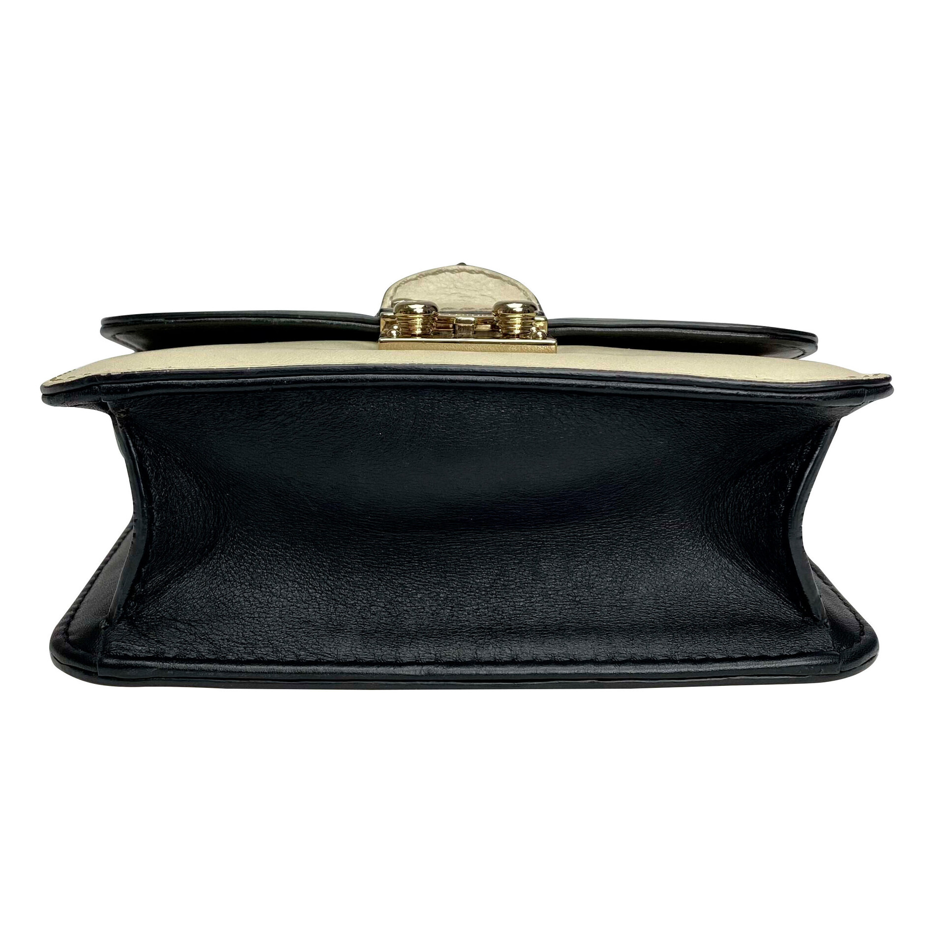 Bolsa Valentino Garavani Rockstud Glam Lock Bicolor