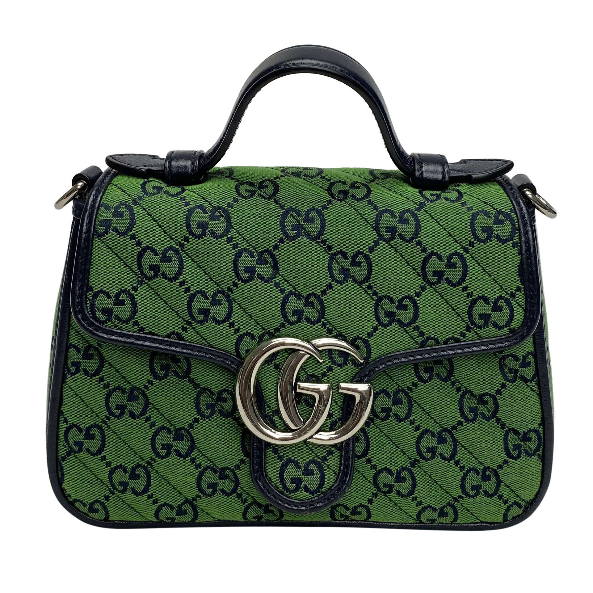 Bolsa Gucci GG Marmont Canvas Multicolor Mini