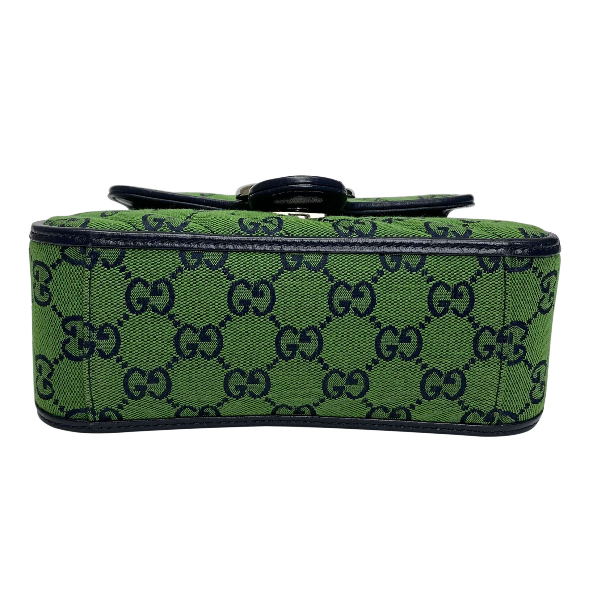 Bolsa Gucci GG Marmont Canvas Multicolor Mini