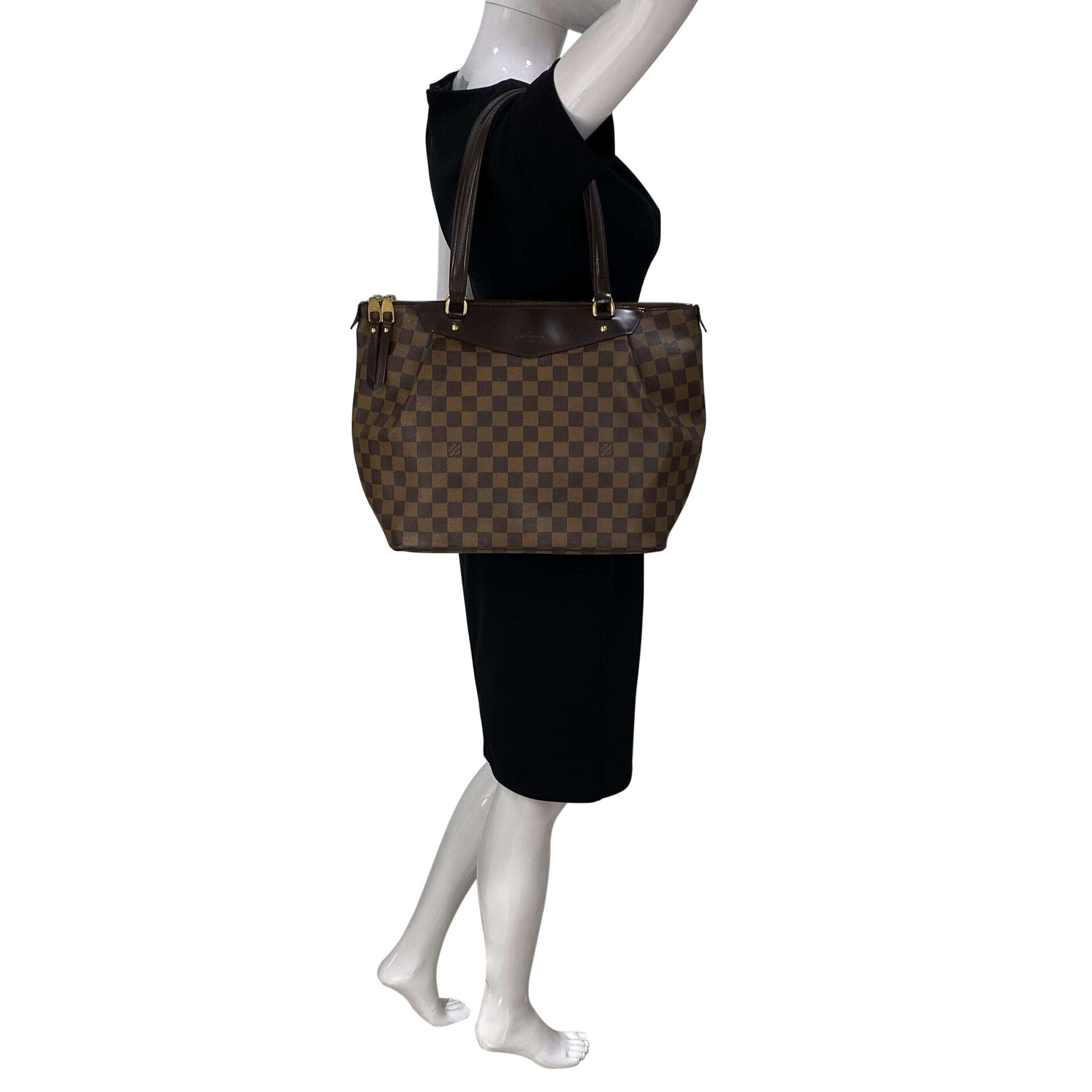 Bolsa Louis Vuitton Westminster Damier Èbène