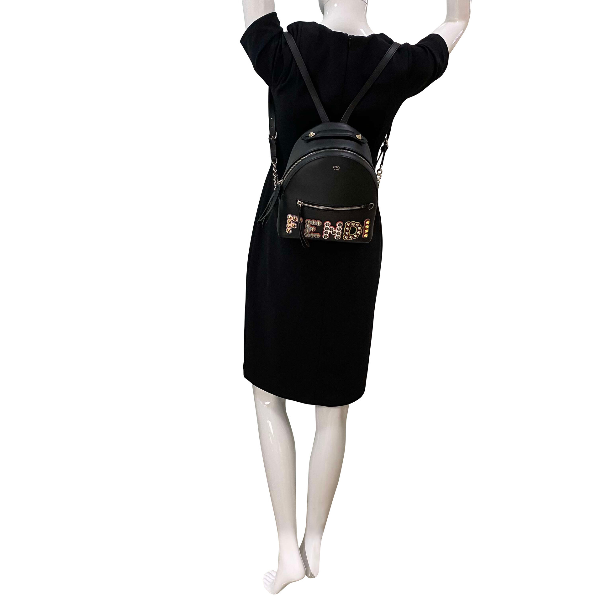 Mochila Fendi By The Way Preta