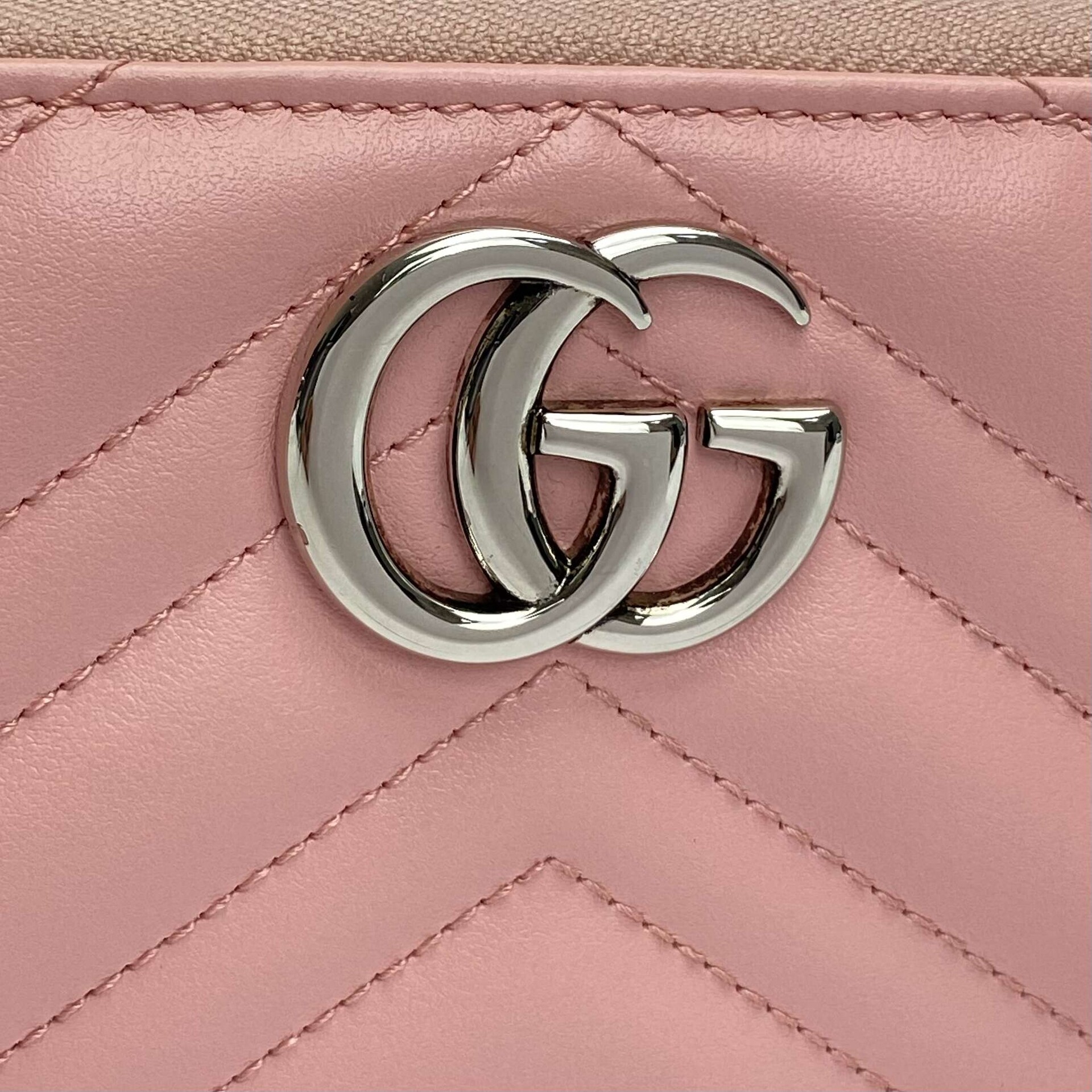 Carteira Gucci GG Marmont Rosa