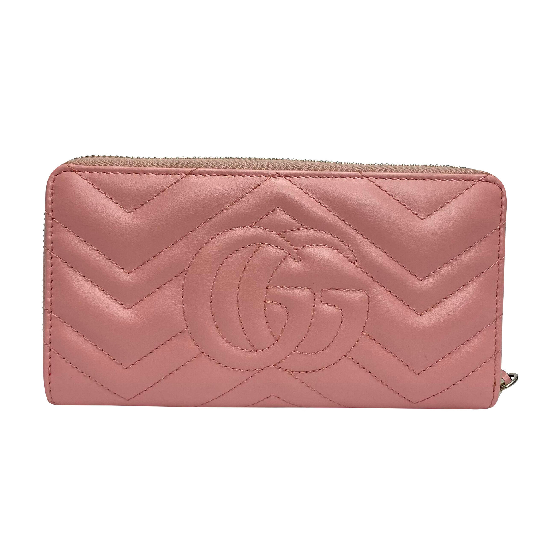 Carteira Gucci GG Marmont Rosa