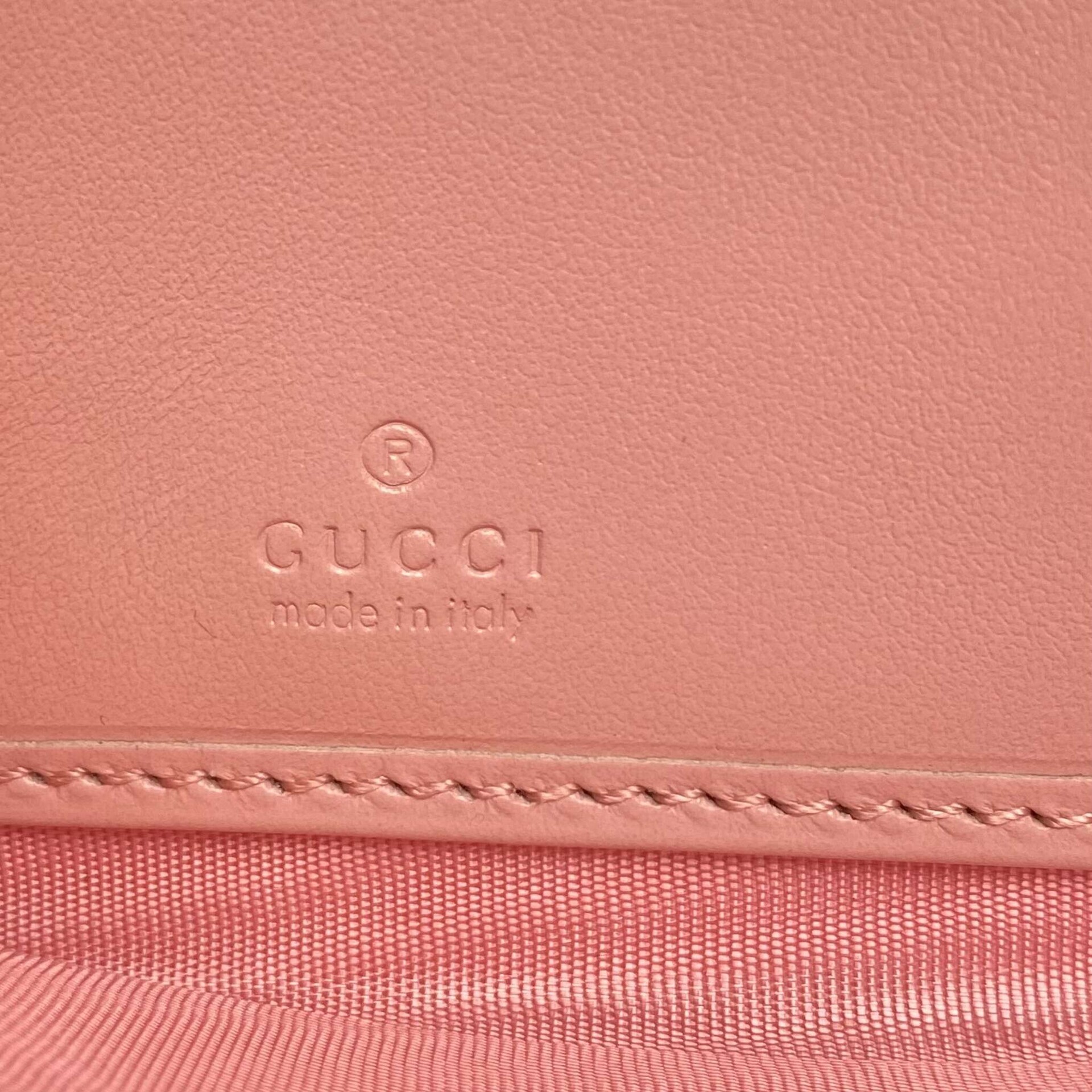 Carteira Gucci GG Marmont Rosa