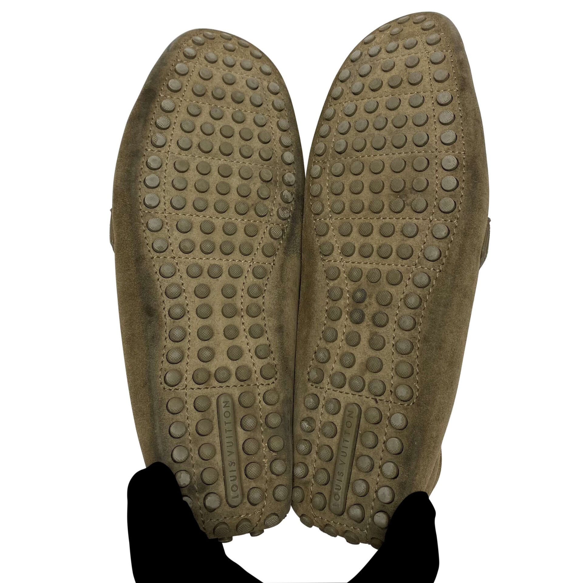 Mocassim Louis Vuitton Camurça Marrom