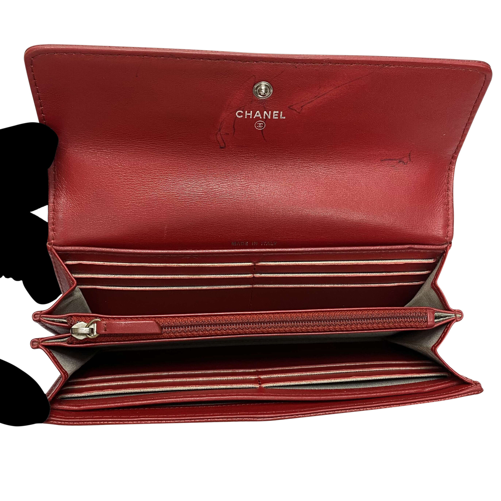Carteira Chanel Vermelha