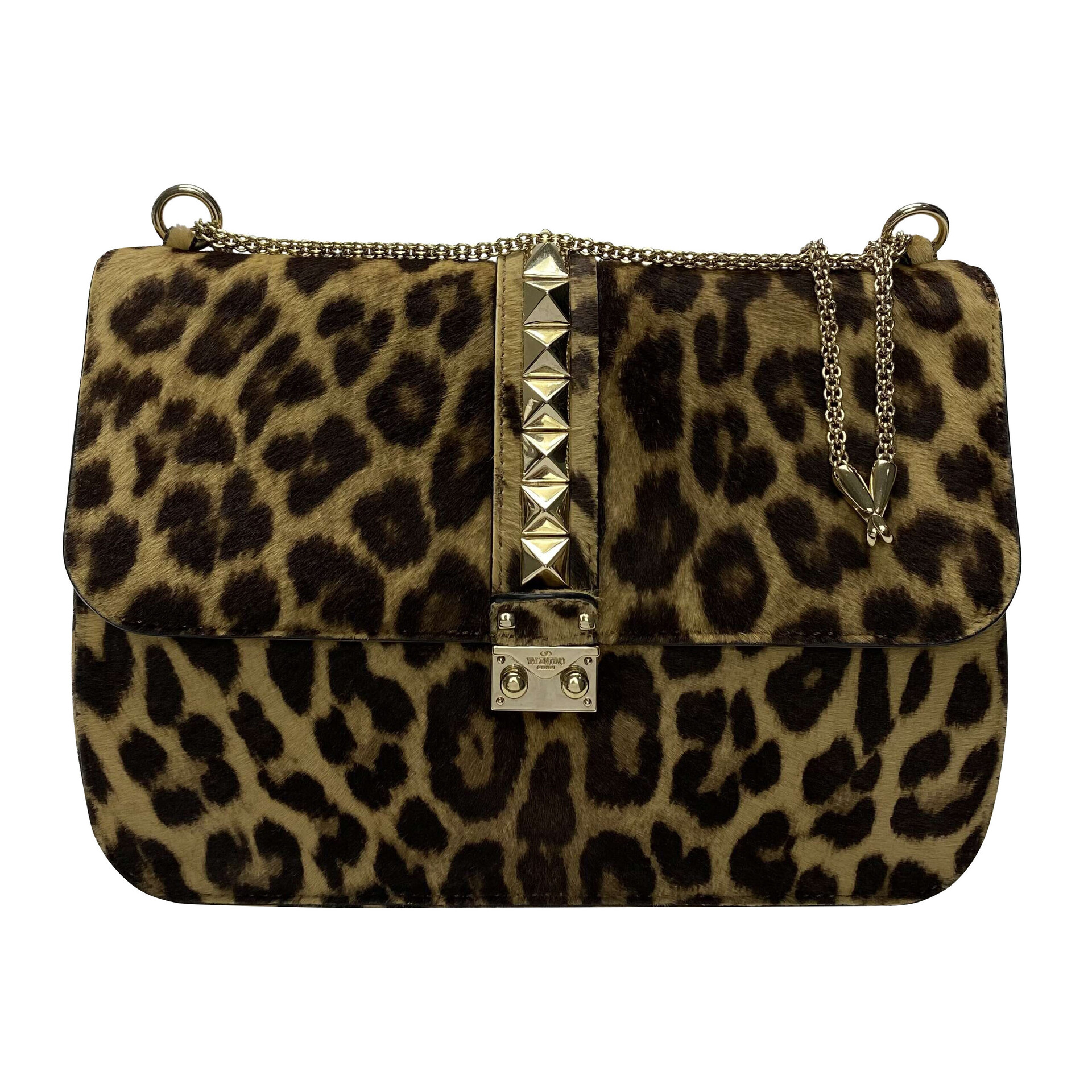 Bolsa Valentino Garavani Glam Lock Animal Print