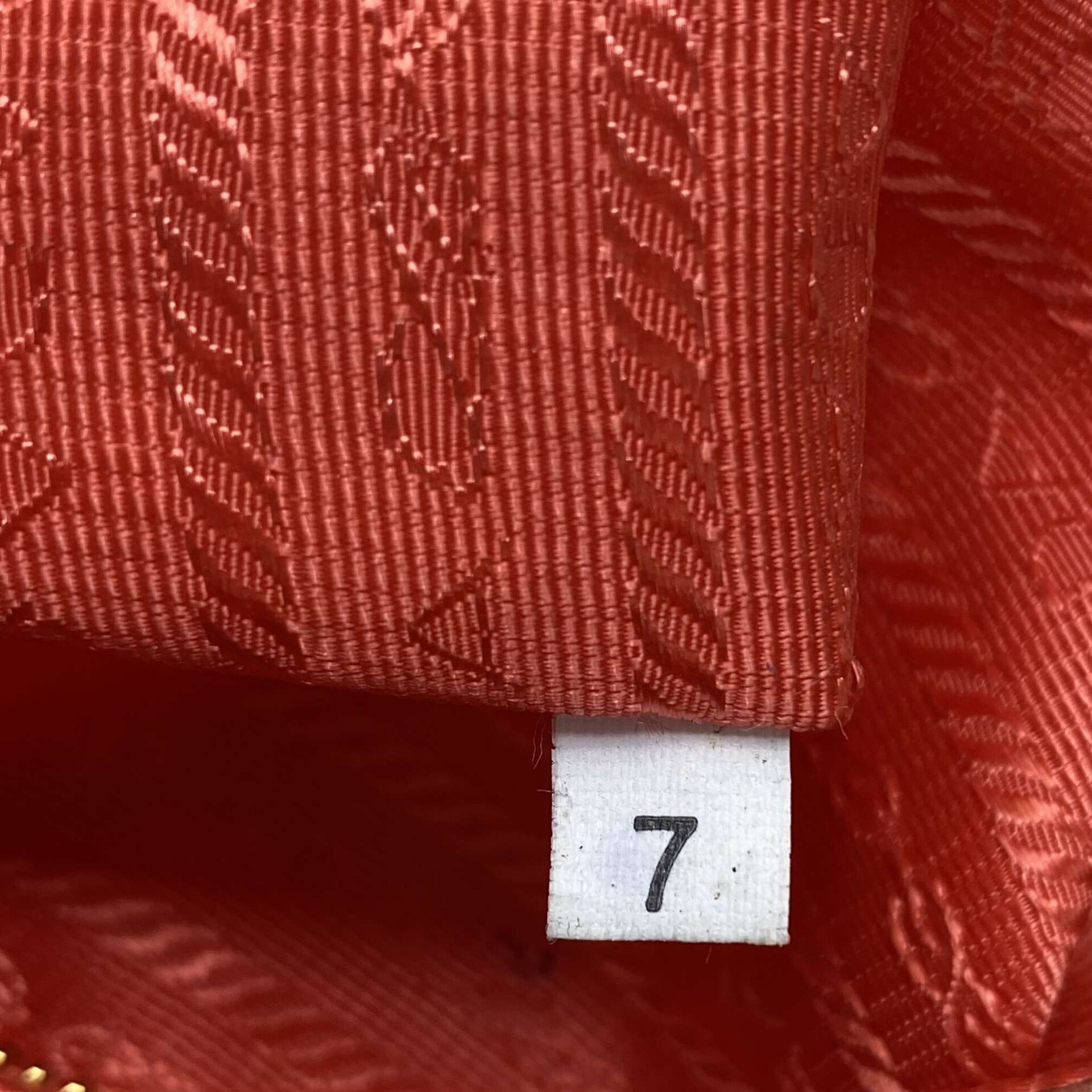 Bolsa Prada Couro Laranja