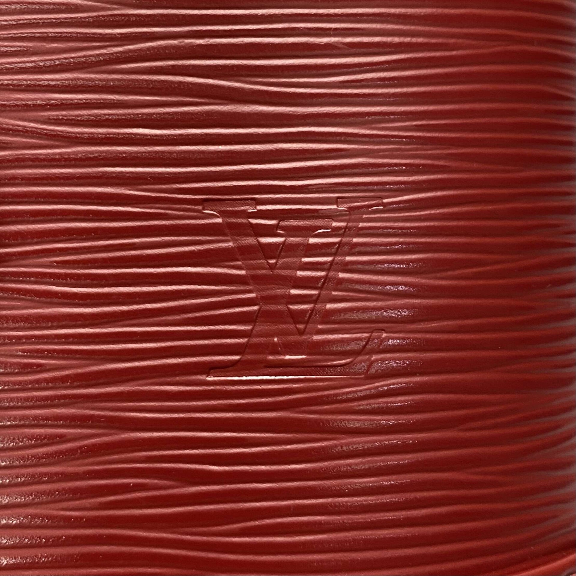 Bolsa Louis Vuitton Alma Couro Epi Vermelha