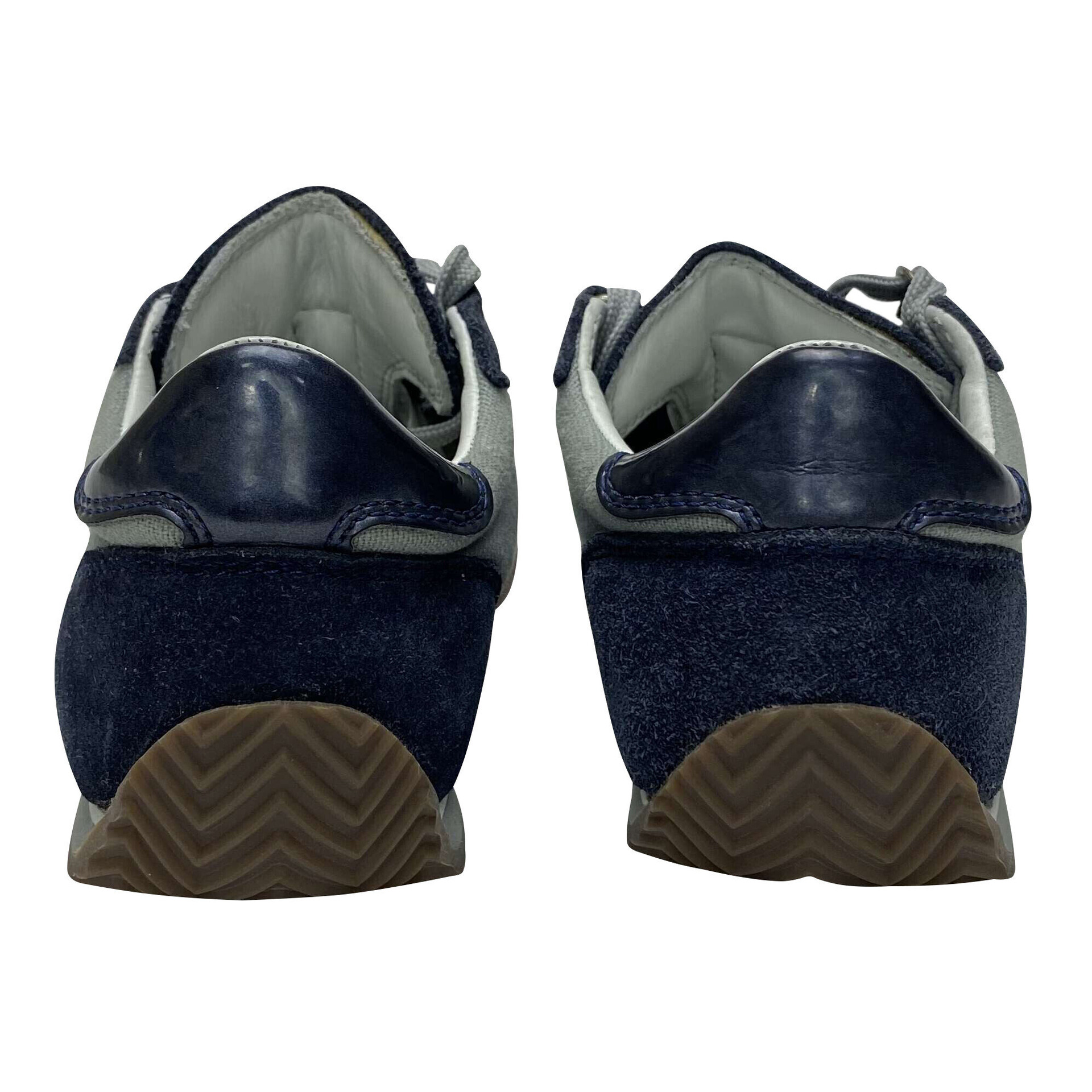 Tênis Empório Armani Infantil Camurça Azul