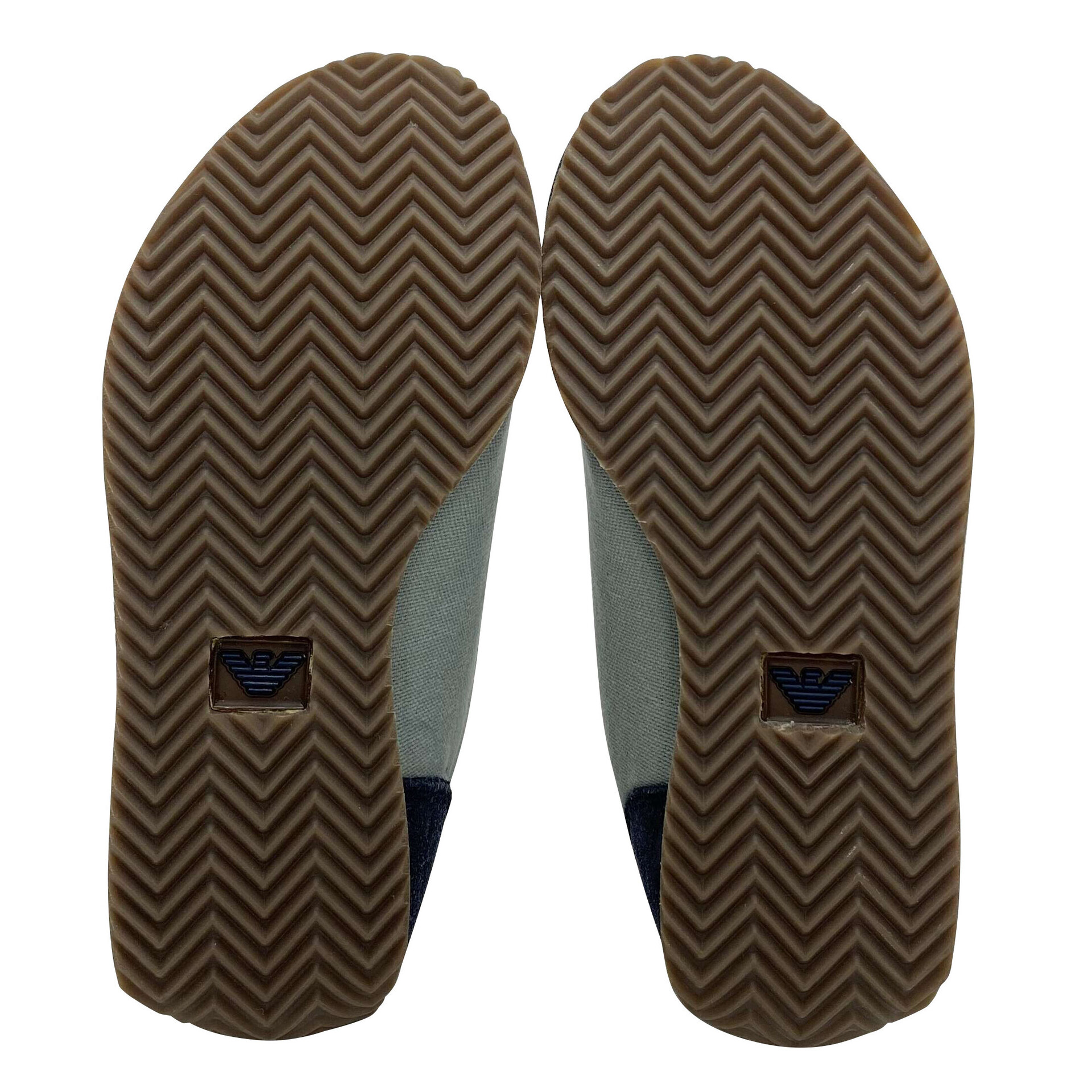 Tênis Empório Armani Infantil Camurça Azul