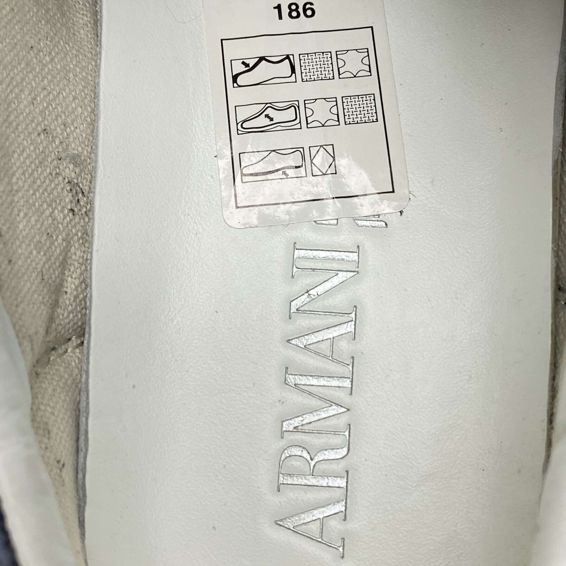 Tênis Empório Armani Infantil Camurça Azul