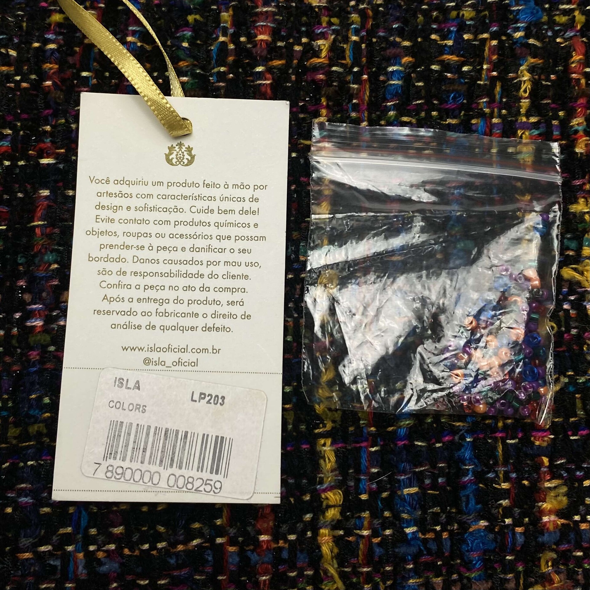Bolsa Isla Tweed