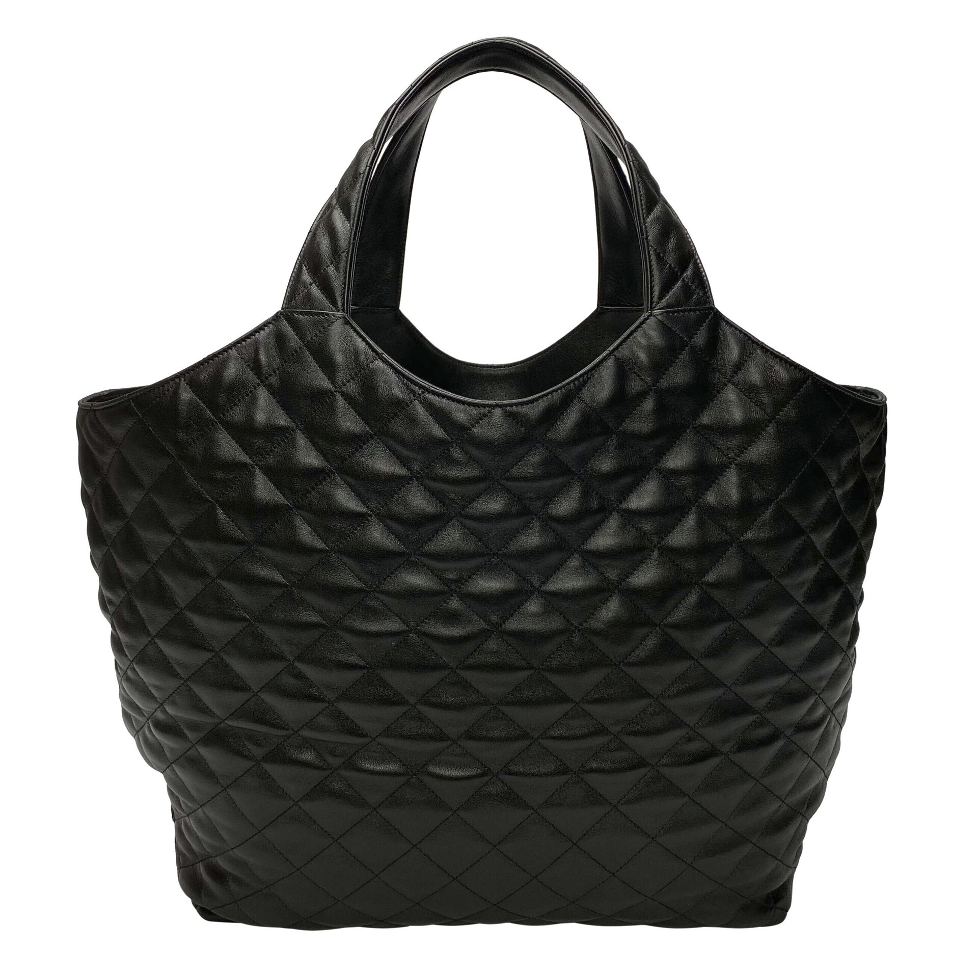 Bolsa Saint Laurent Tote Icare Preta