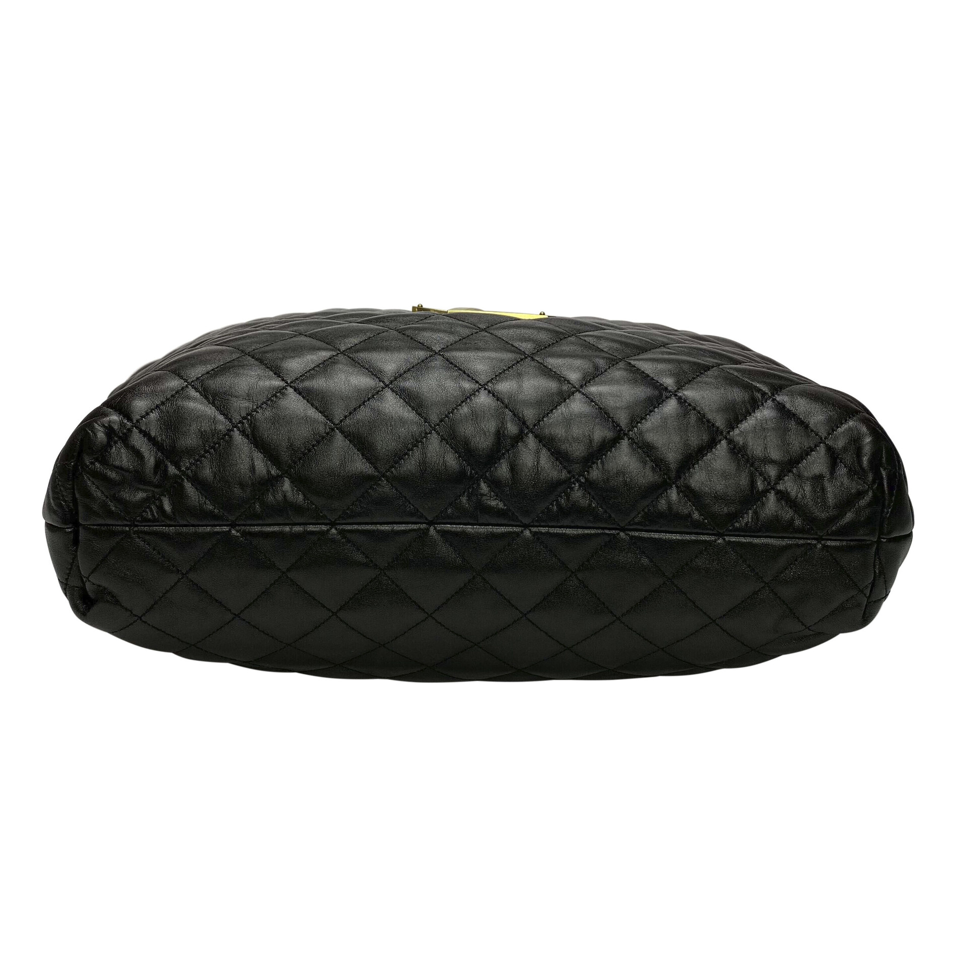 Bolsa Saint Laurent Tote Icare Preta