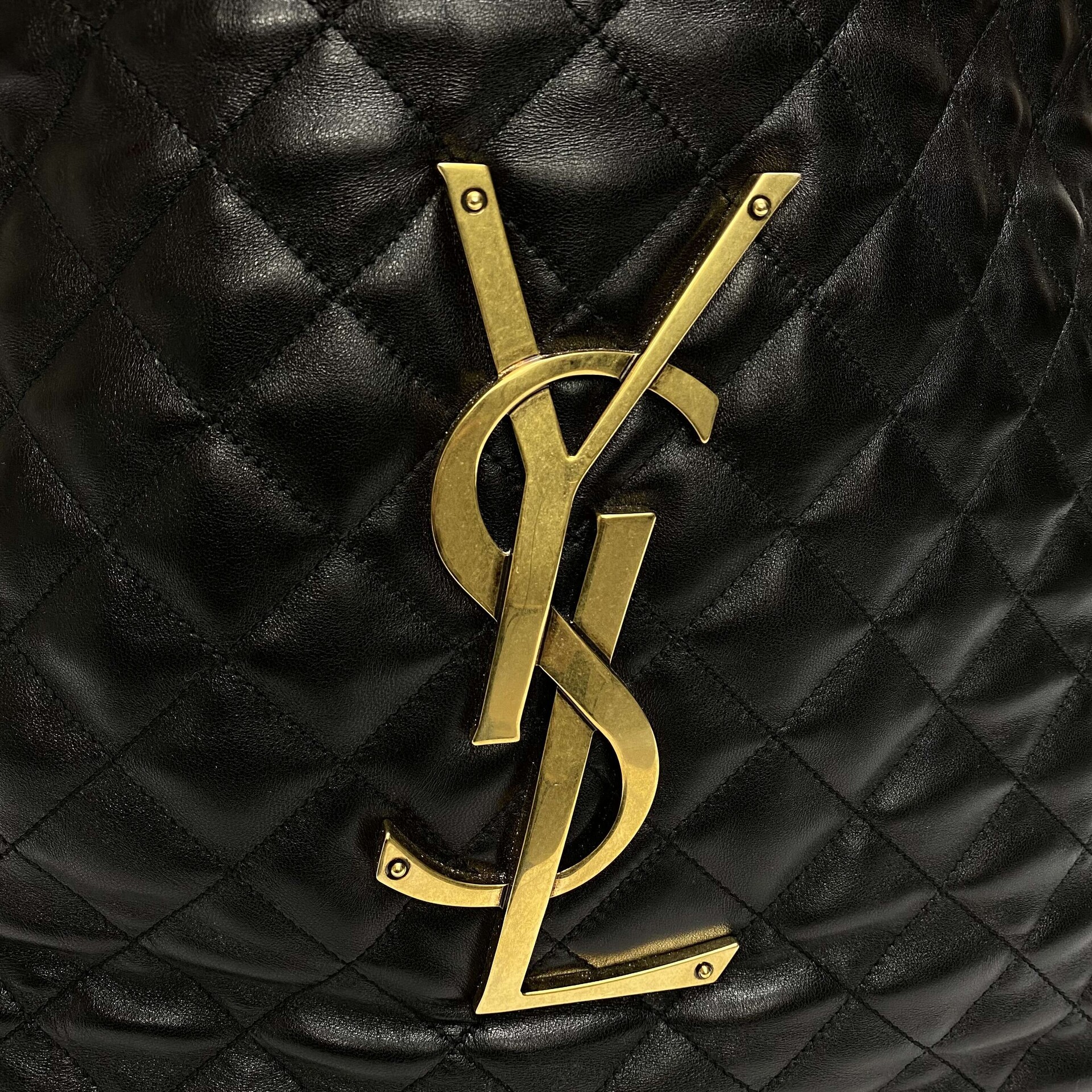Bolsa Saint Laurent Tote Icare Preta
