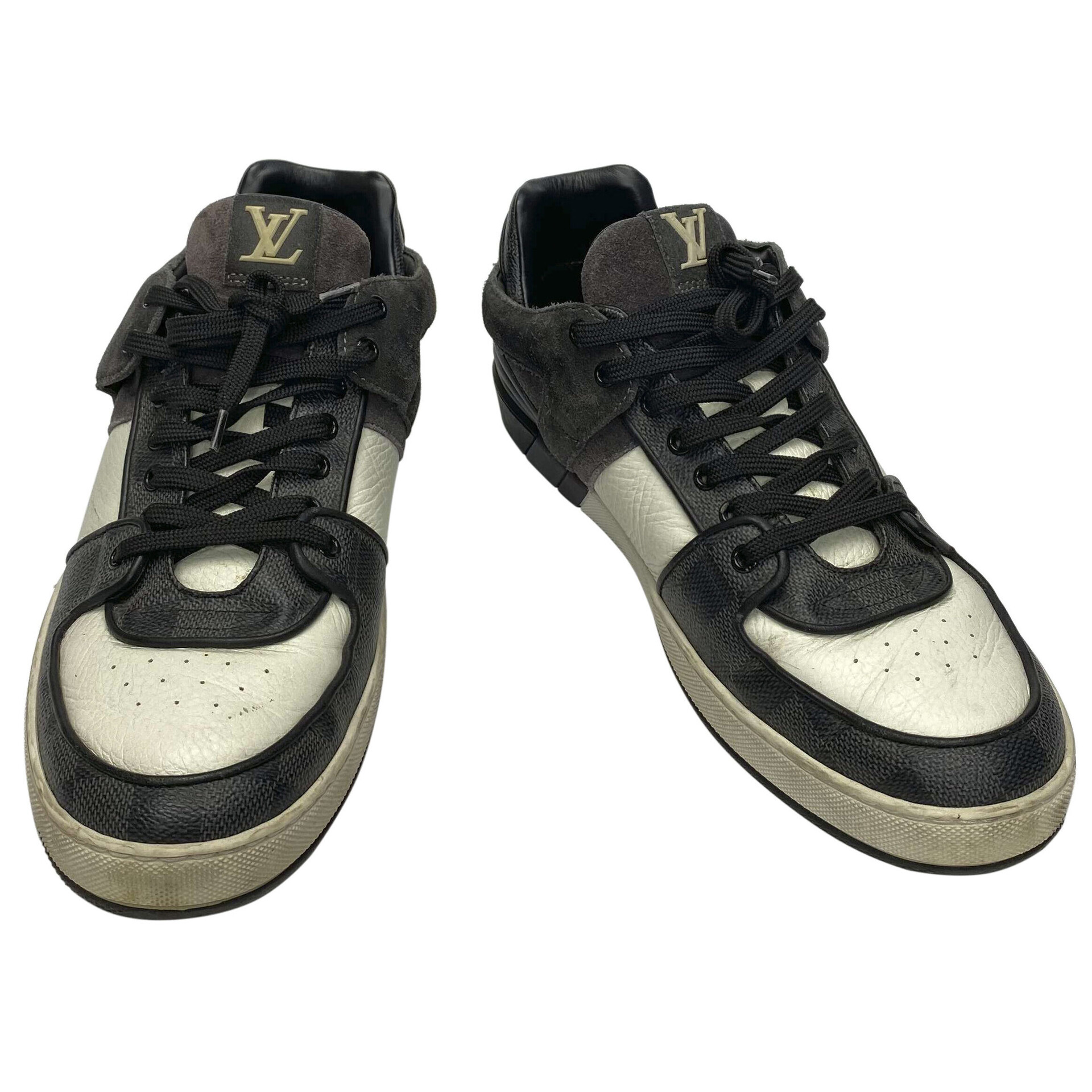 Tênis Louis Vuitton Ace Black Damier