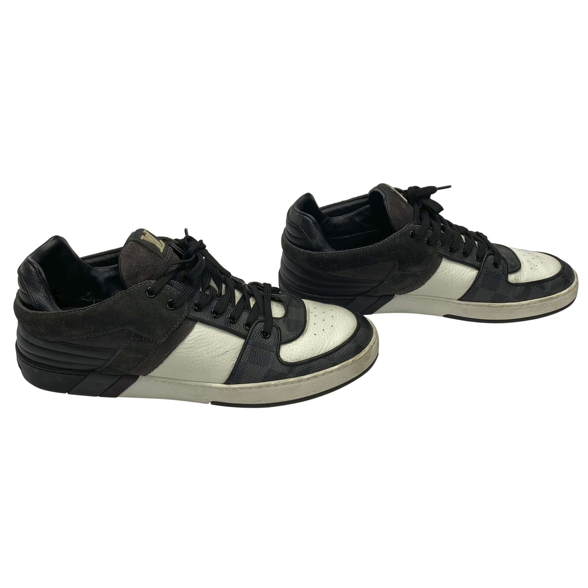 Tênis Louis Vuitton Ace Black Damier