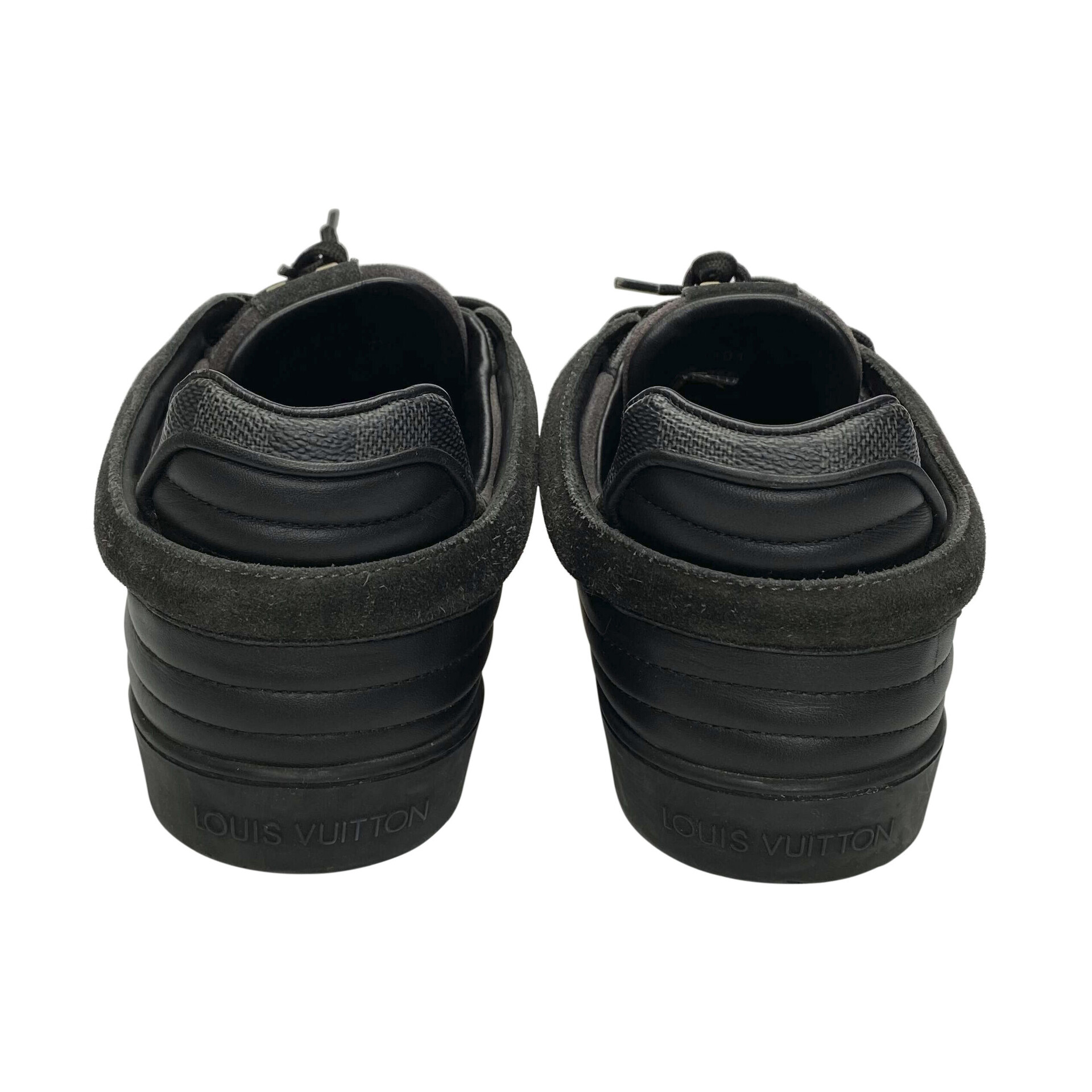 Tênis Louis Vuitton Ace Black Damier