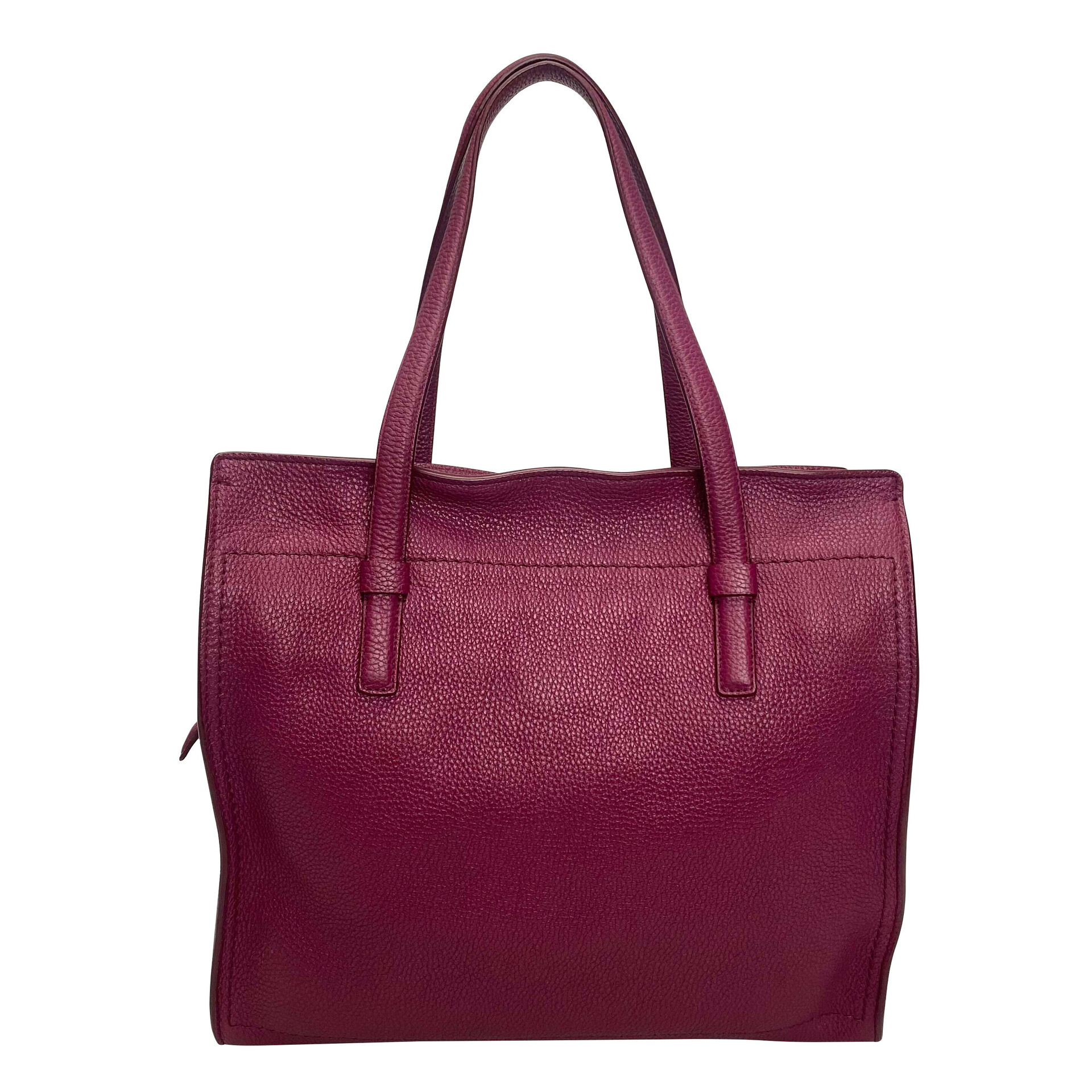 Bolsa Salvatore Ferragamo Couro Vinho