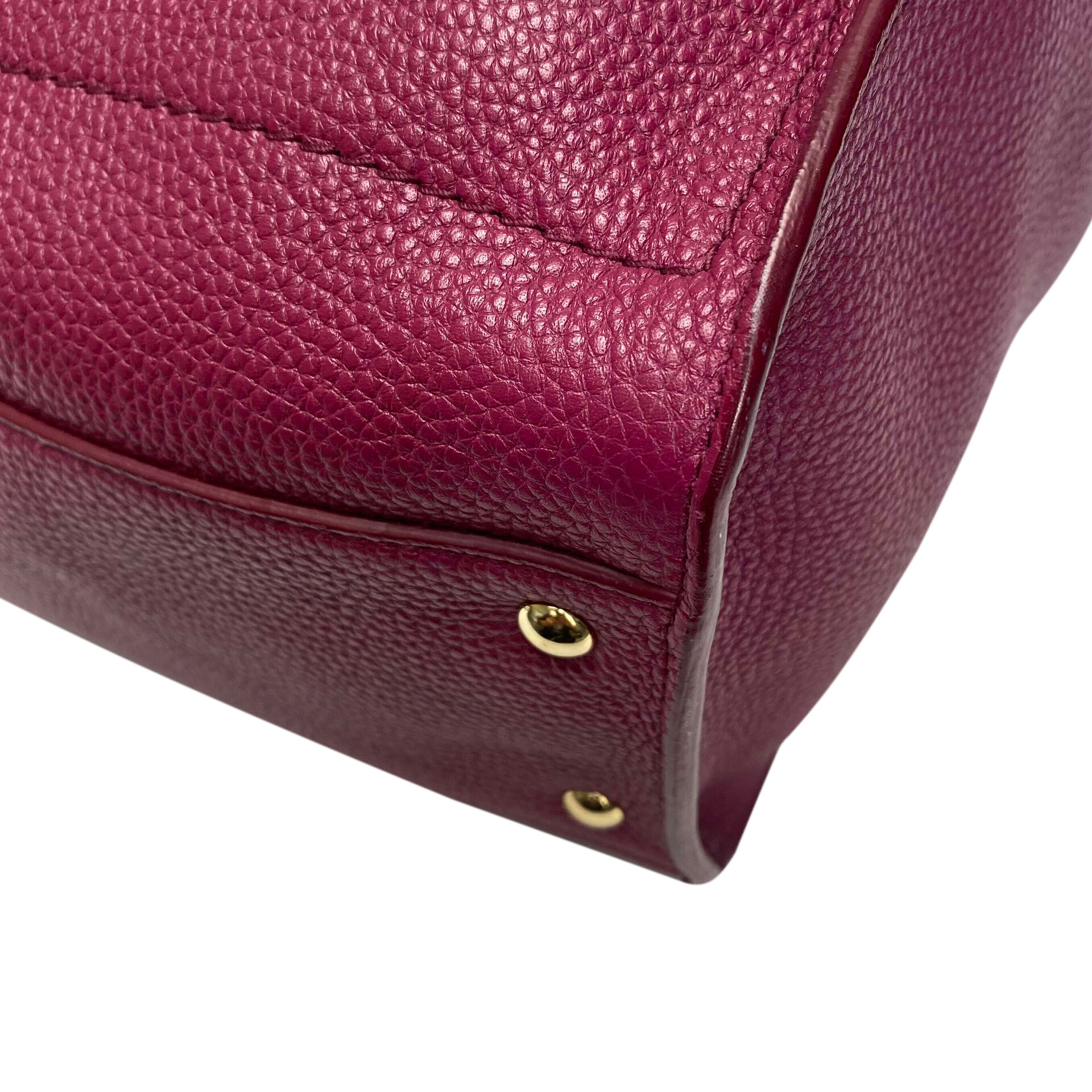 Bolsa Salvatore Ferragamo Couro Vinho
