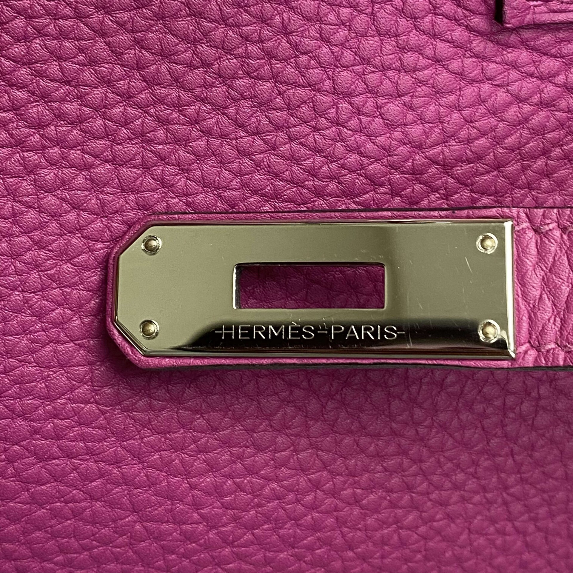 Bolsa Hermès Birkin 30 Togo Rose Pourpre