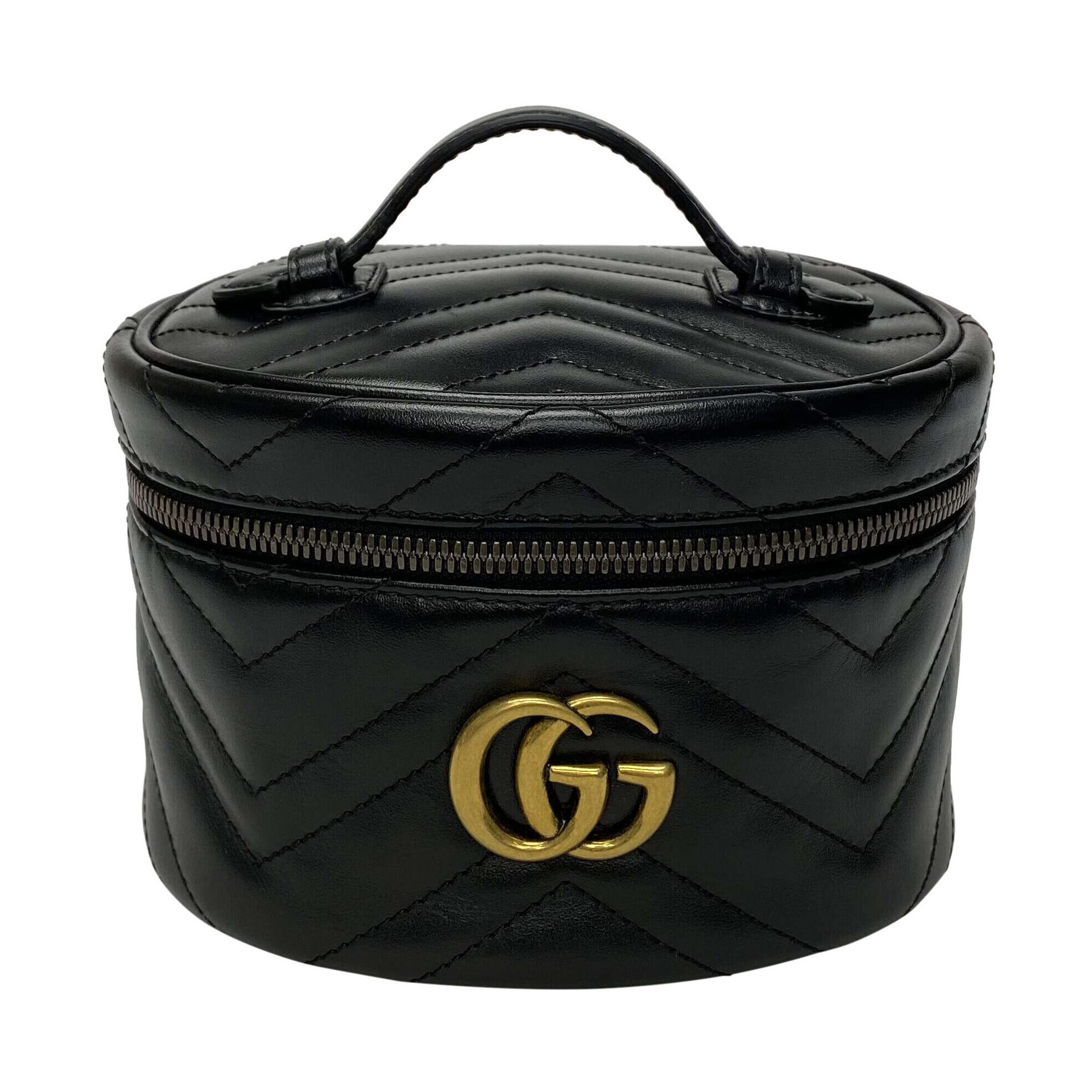 Nécessaire Gucci GG Marmont Preta