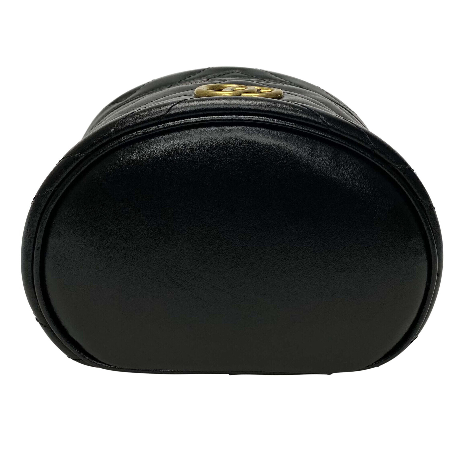 Nécessaire Gucci GG Marmont Preta