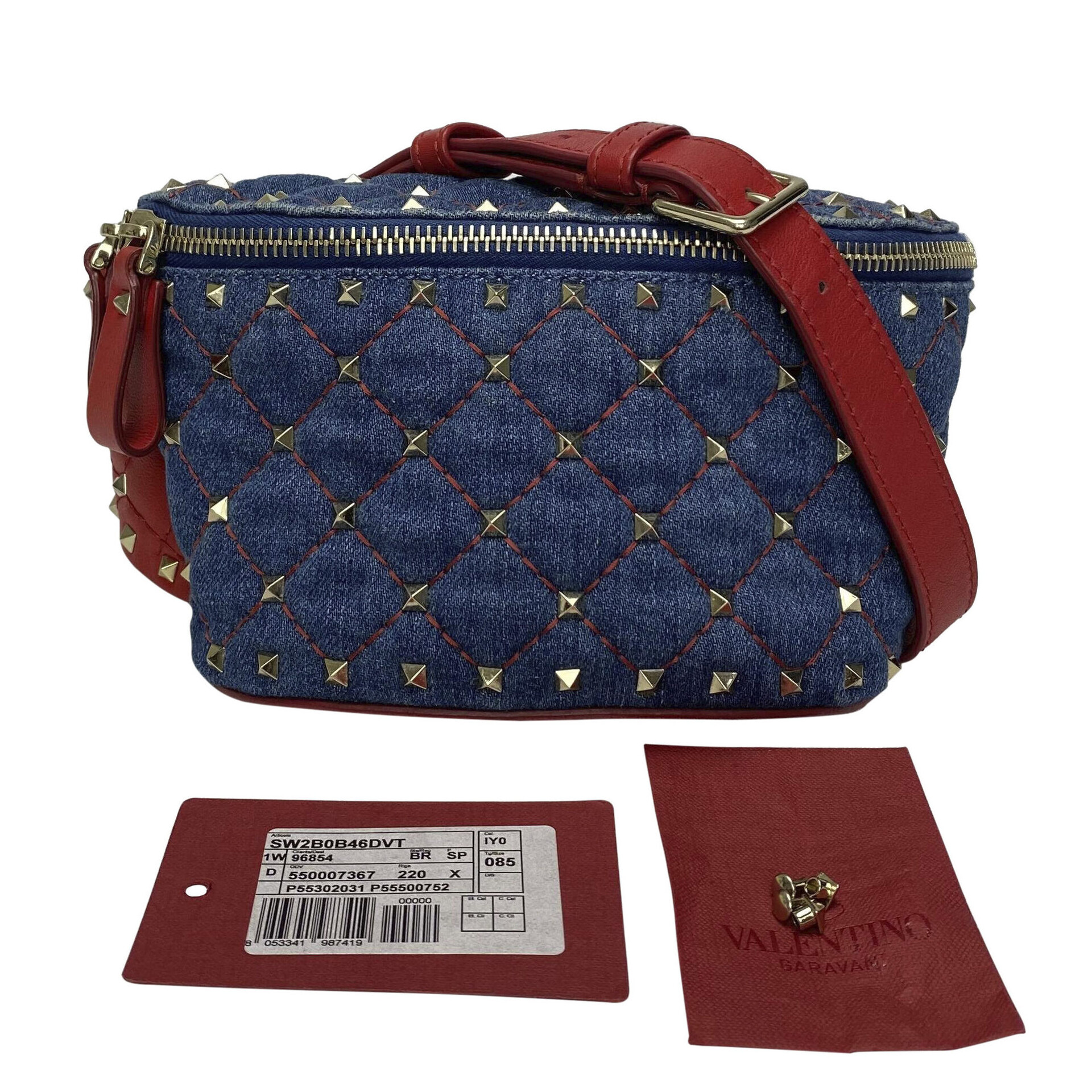 Pochete Valentino Garavani Denim