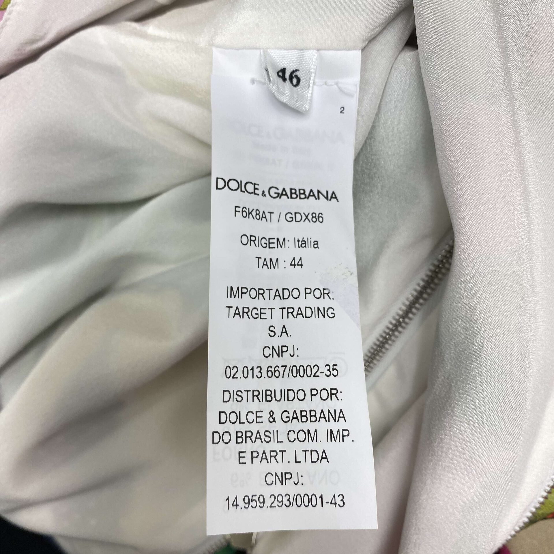 Vestido Dolce & Gabbana Estampa Patchwork