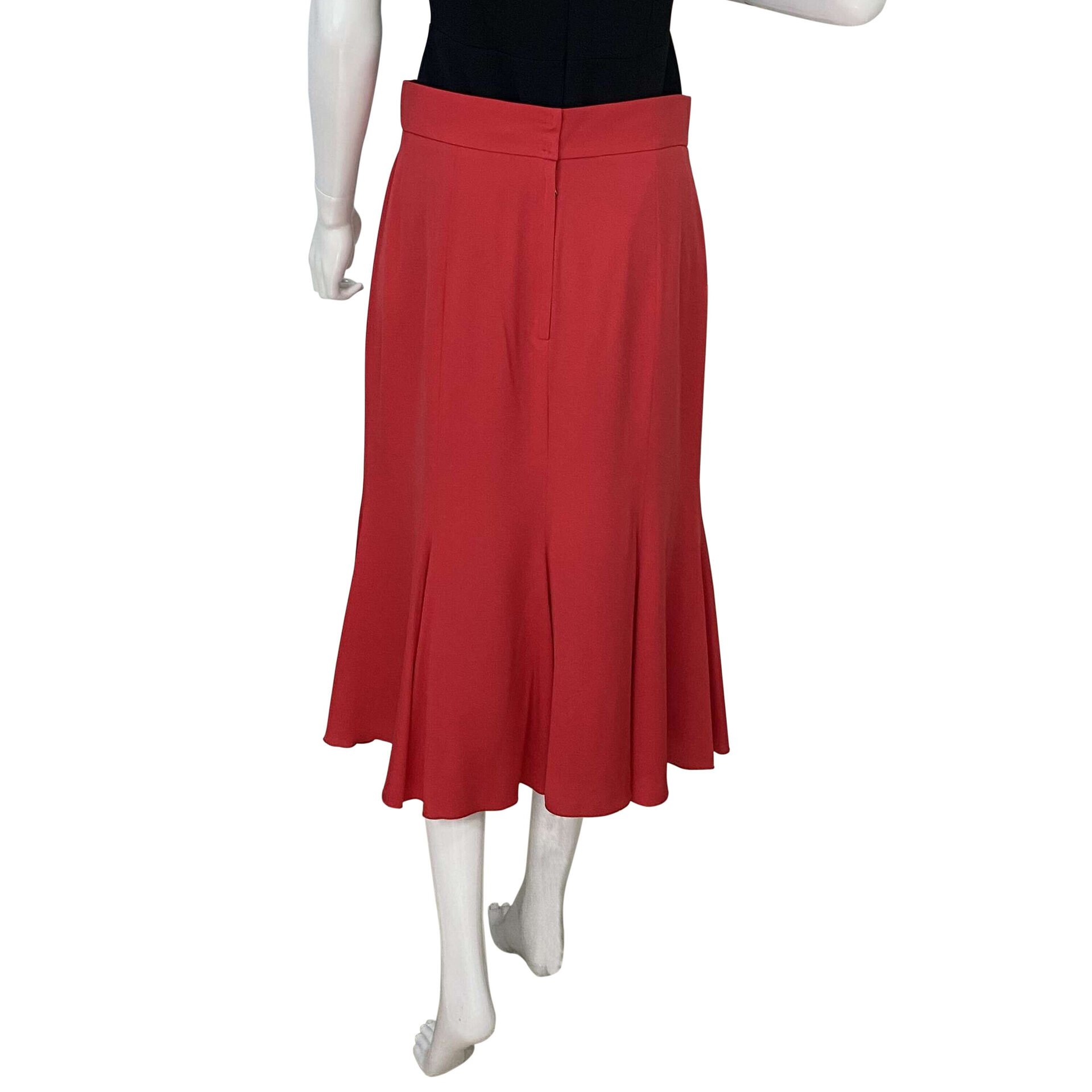 Saia Dolce & Gabbana Midi Vermelha