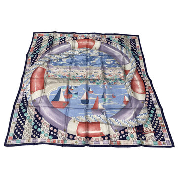 Lenço Louis Vuitton Seda