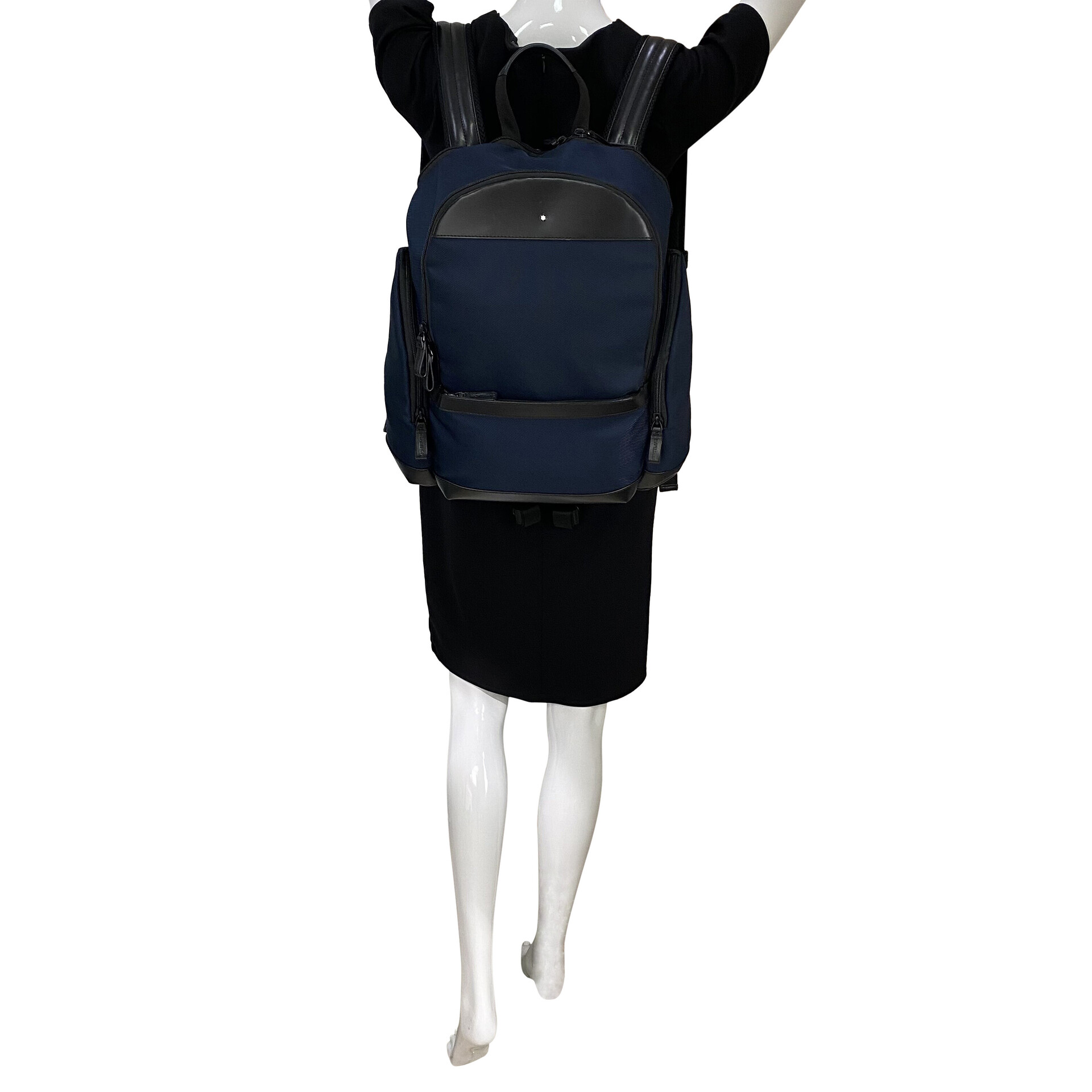 Mochila Montblanc Nightflight Azul Marinho
