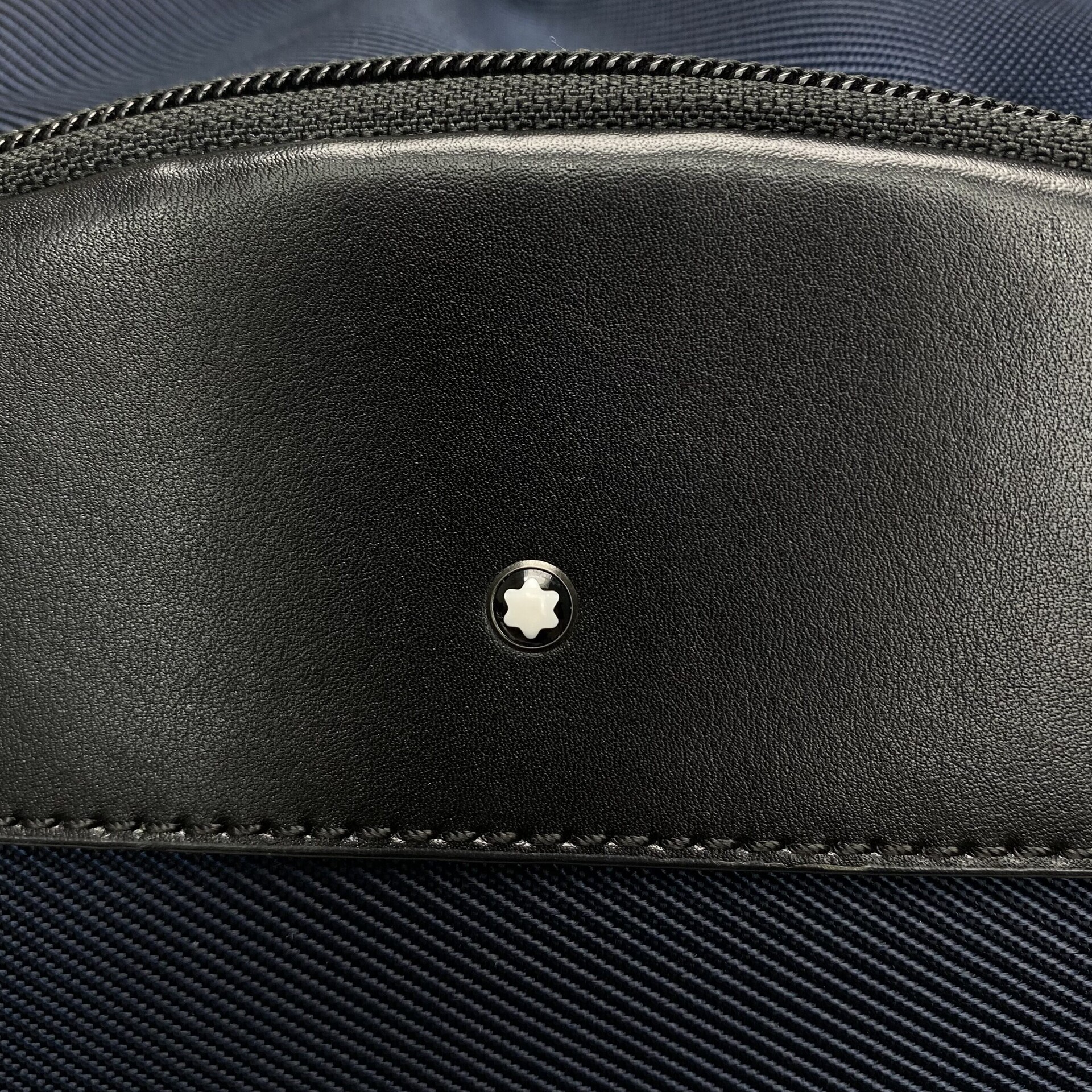 Mochila Montblanc Nightflight Azul Marinho