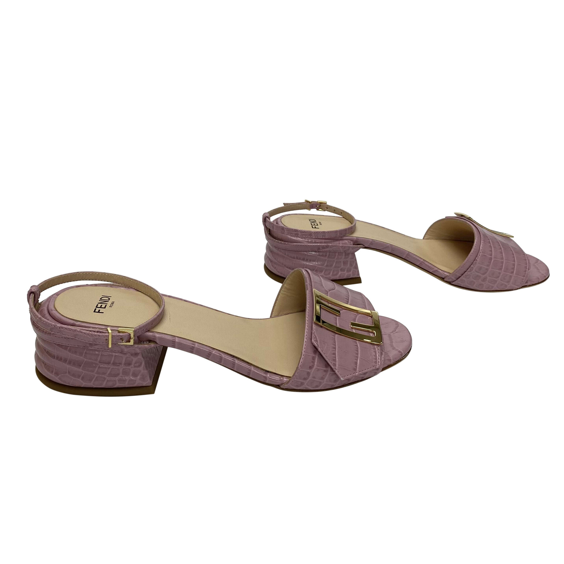 Sandália Fendi Lilás