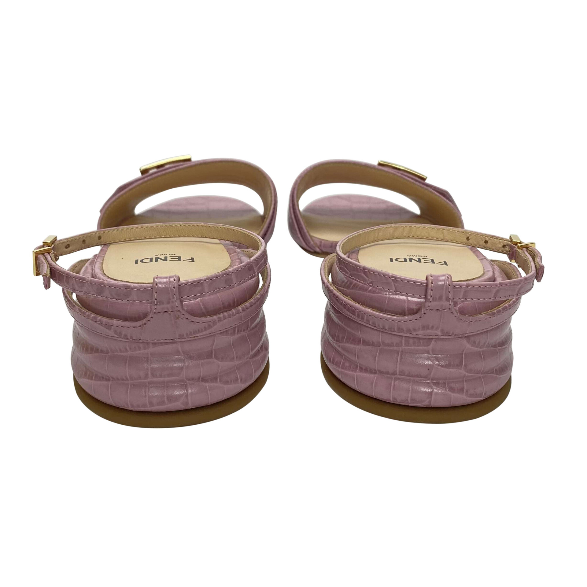 Sandália Fendi Lilás