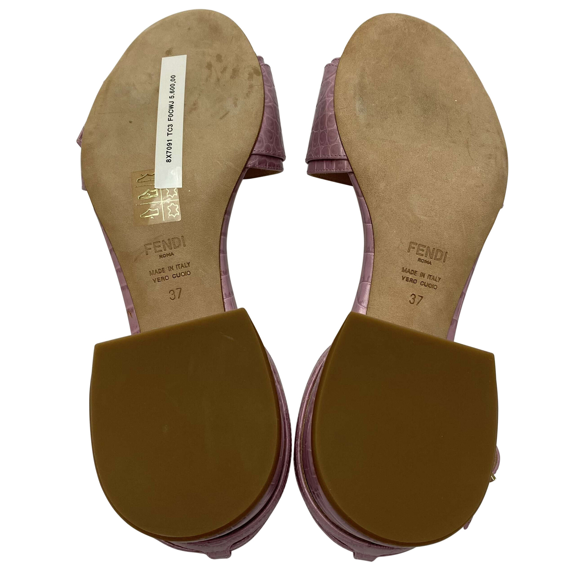 Sandália Fendi Lilás