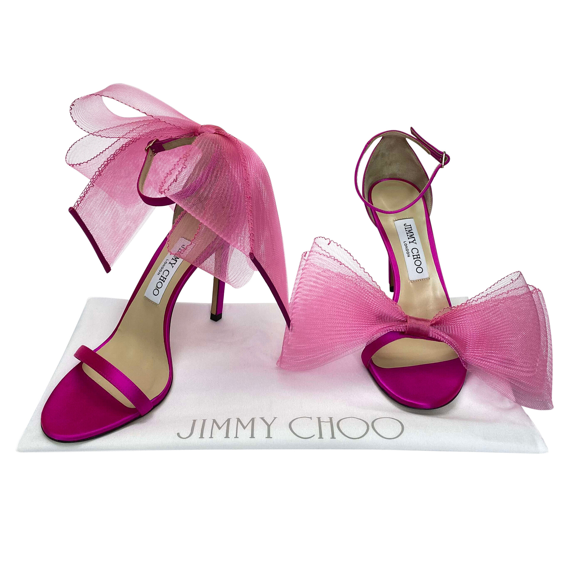 Sandália Jimmy Choo Aveline Assimétrica
