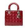 Bolsa Christian Dior Lady Dior Vermelha
