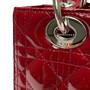 Bolsa Christian Dior Lady Dior Vermelha
