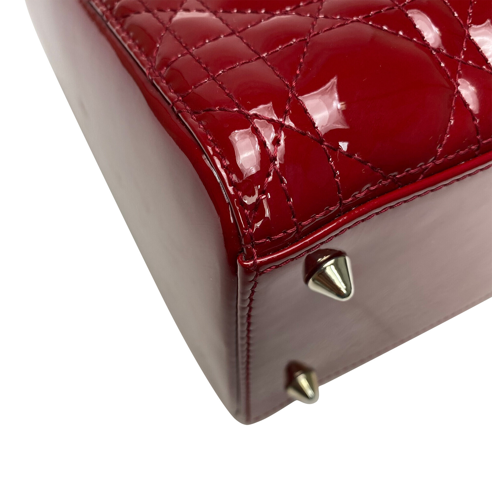 Bolsa Christian Dior Lady Dior Vermelha