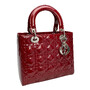 Bolsa Christian Dior Lady Dior Vermelha